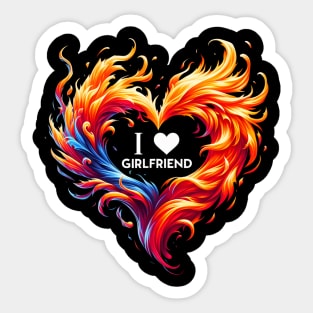 Eternal Flame Tee Sticker